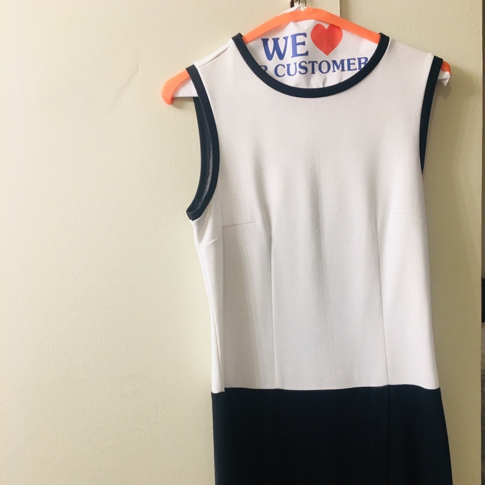 White and Black dress